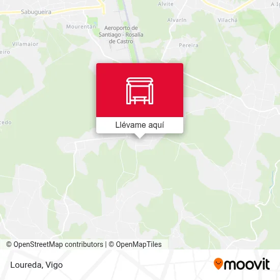 Mapa Loureda