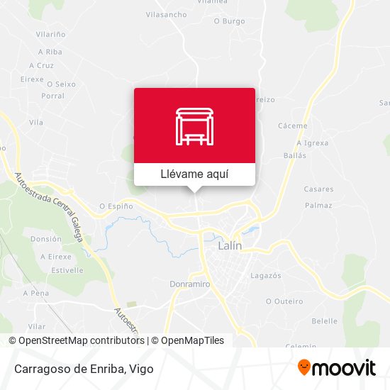 Mapa Carragoso de Enriba
