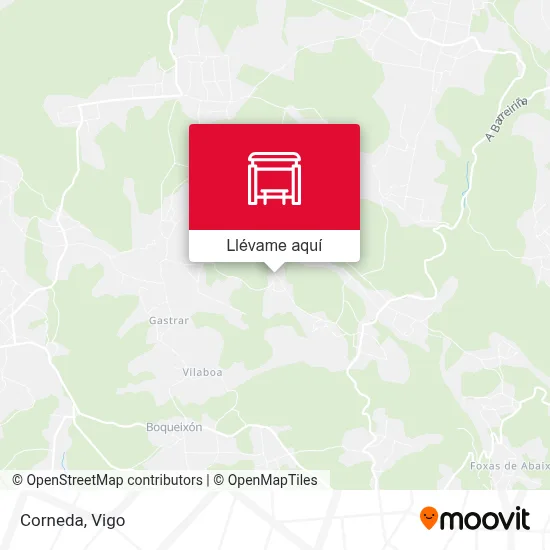 Mapa Corneda