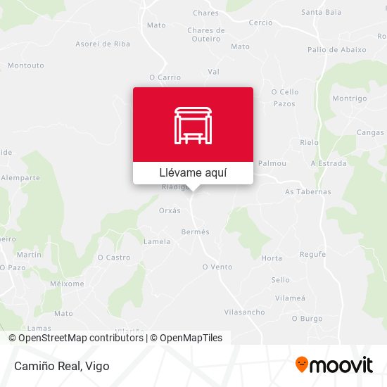 Mapa Camiño Real