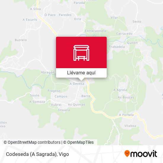 Mapa Codeseda (A Sagrada)