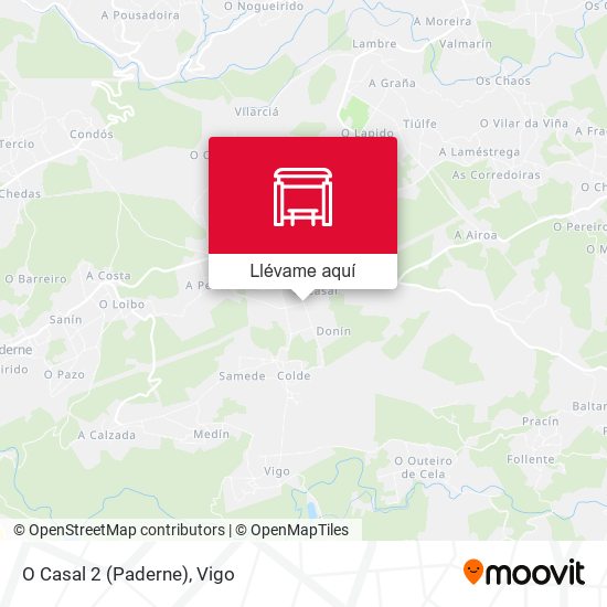 Mapa O Casal 2 (Paderne)