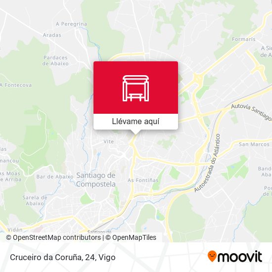 Mapa Cruceiro da Coruña, 24