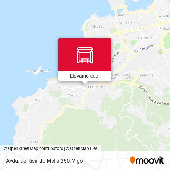 Mapa Avda. de Ricardo Mella 250