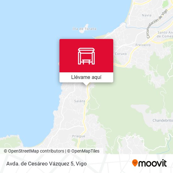 Mapa Avda. de Cesáreo Vázquez 5