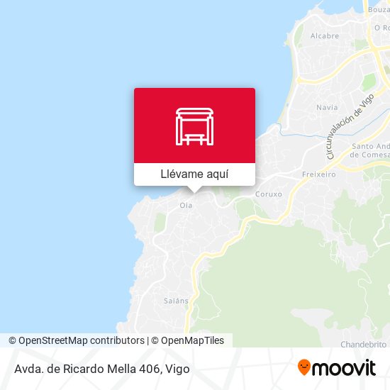 Mapa Avda. de Ricardo Mella 406