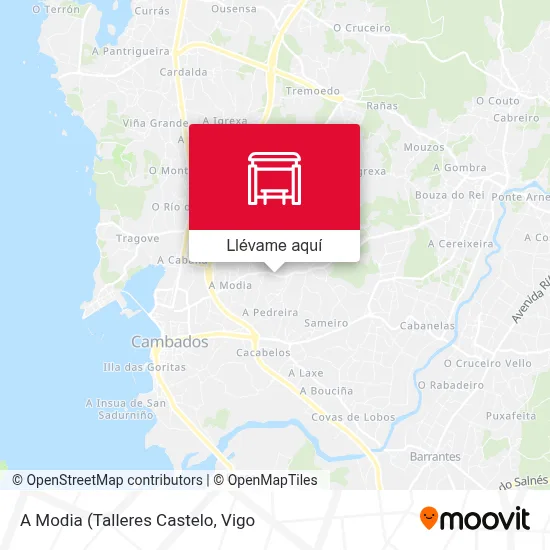 Mapa A Modia