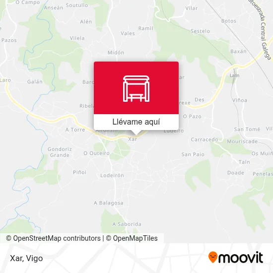 Mapa Xar