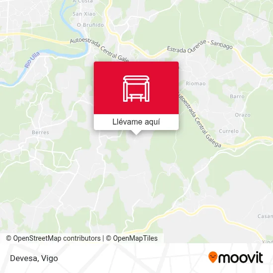 Mapa Devesa