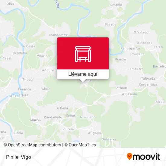 Mapa Pinlle