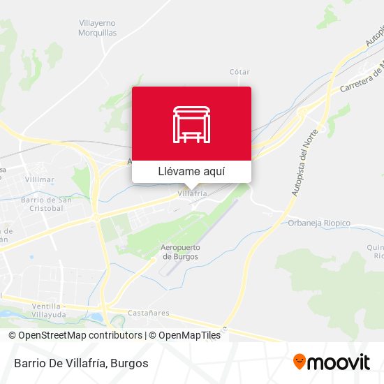 Mapa Barrio De Villafría