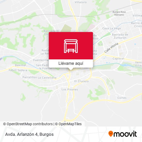Mapa Avda. Arlanzón 4