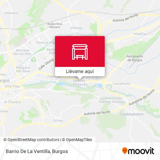 Mapa Barrio De La Ventilla