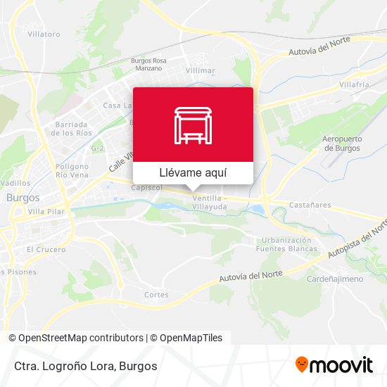 Mapa Ctra. Logroño Lora