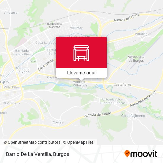 Mapa Barrio De La Ventilla