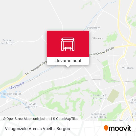 Mapa Villagonzalo Arenas Vuelta