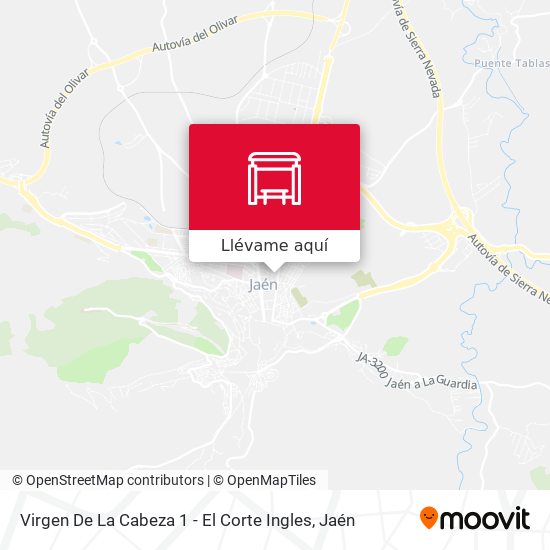 Mapa Virgen De La Cabeza 1 - El Corte Ingles