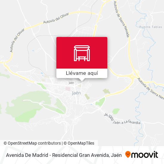 Mapa Avenida De Madrid - Residencial Gran Avenida