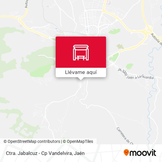 Mapa Ctra. Jabalcuz - Cp Vandelvira