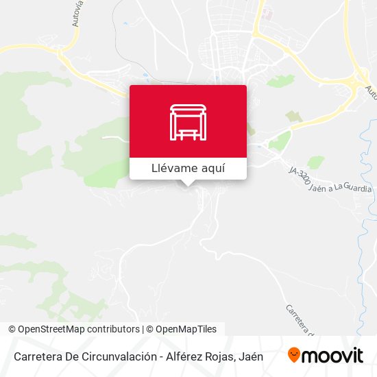 Mapa Carretera De Circunvalación - Alférez Rojas