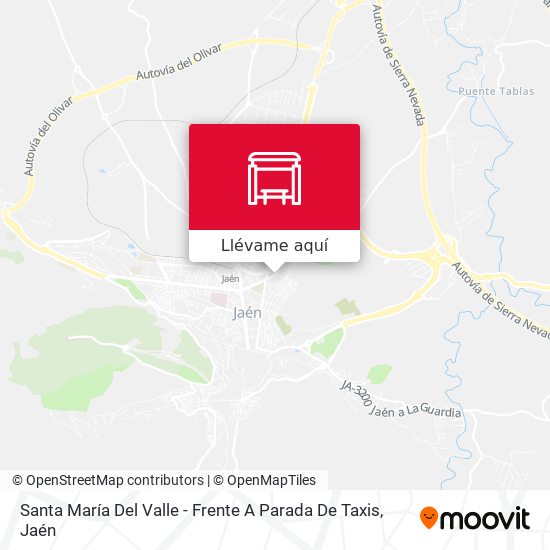 Mapa Santa María Del Valle - Frente A Parada De Taxis