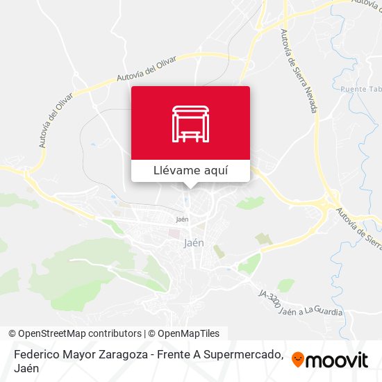 Mapa Federico Mayor Zaragoza - Frente A Supermercado