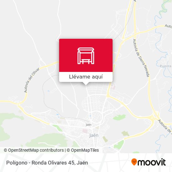 Mapa Polígono - Ronda Olivares 45