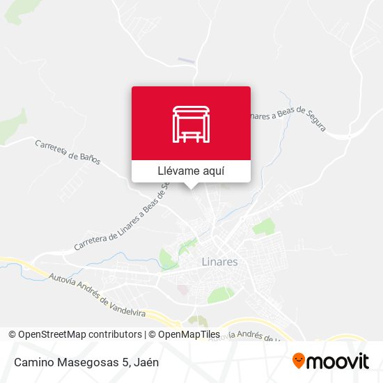Mapa Camino Masegosas 5