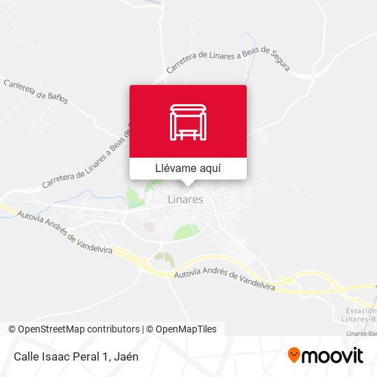 Mapa Calle Isaac Peral 1