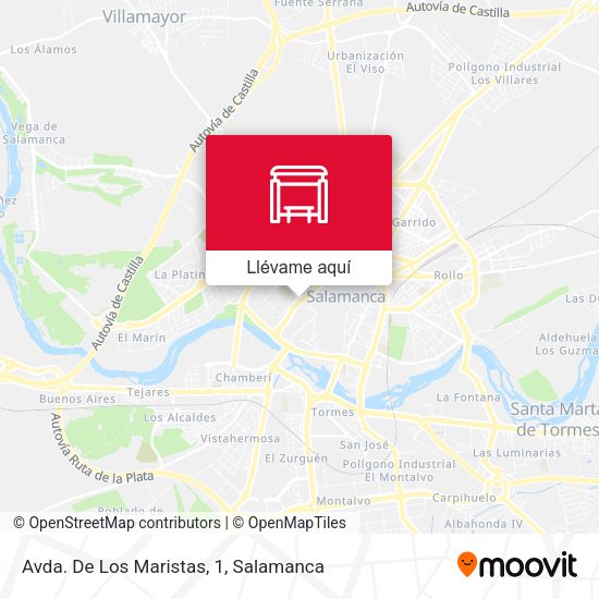 Mapa Avda. De Los Maristas, 1