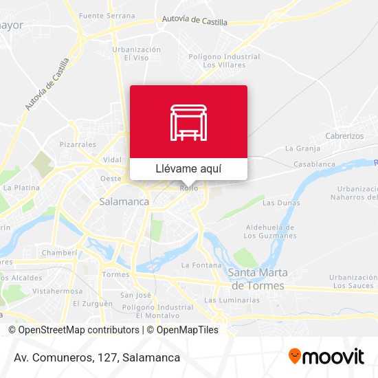 Mapa Av. Comuneros, 127