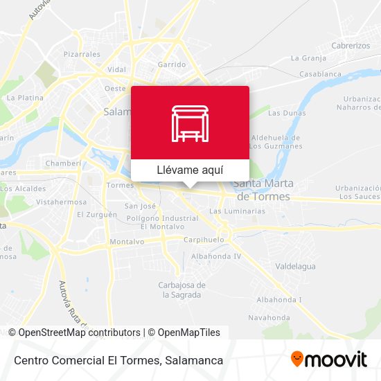 Mapa Centro Comercial El Tormes