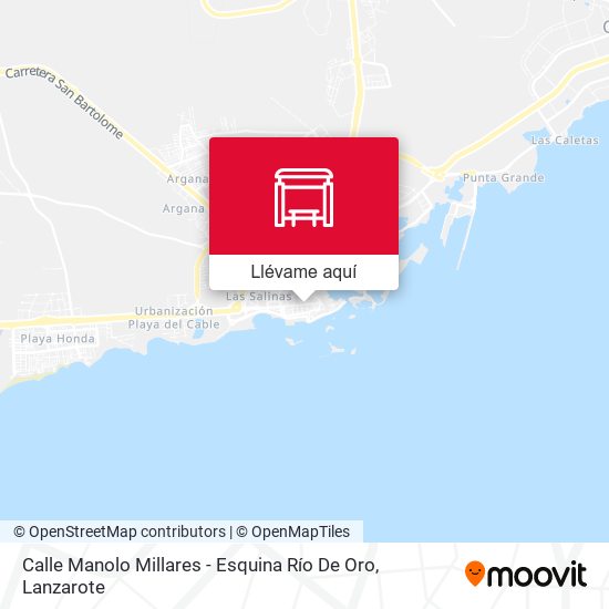 Mapa Calle Manolo Millares - Esquina Río De Oro