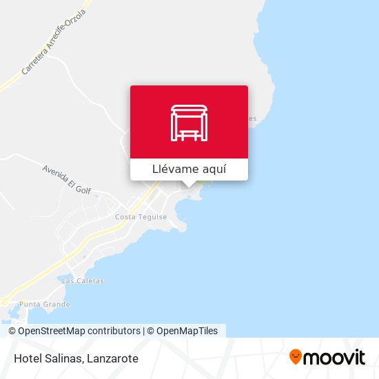 Mapa Hotel Salinas