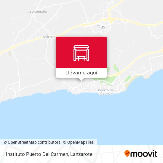 Mapa Instituto Puerto Del Carmen