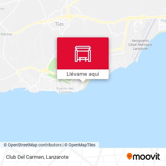 Mapa Club Del Carmen