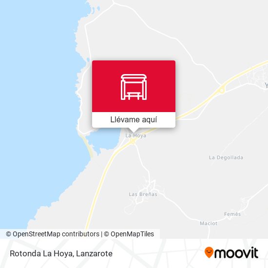 Mapa Rotonda La Hoya