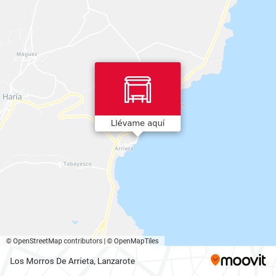 Mapa Los Morros De Arrieta