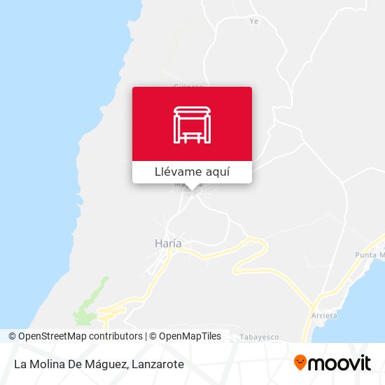 Mapa La Molina De Máguez