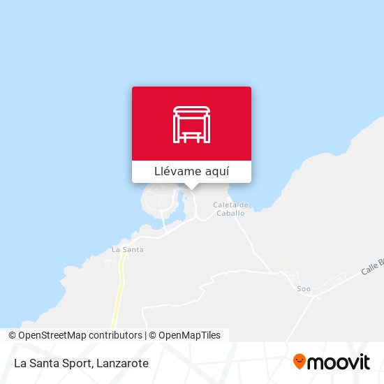 Mapa La Santa Sport