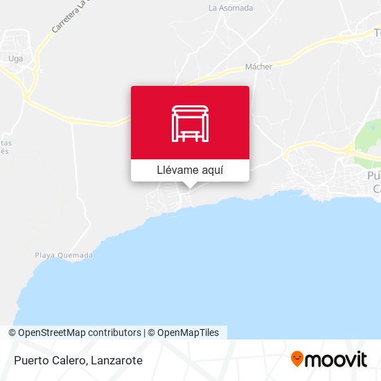Mapa Puerto Calero