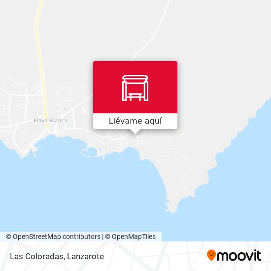 Mapa Las Coloradas