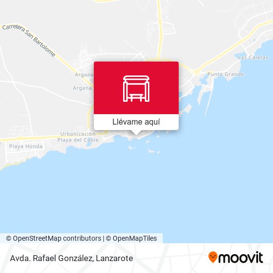 Mapa Avda. Rafael González