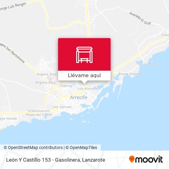Mapa León Y Castillo 153 - Gasolinera