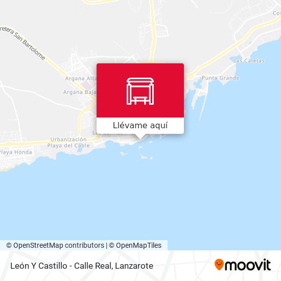 Mapa León Y Castillo - Calle Real