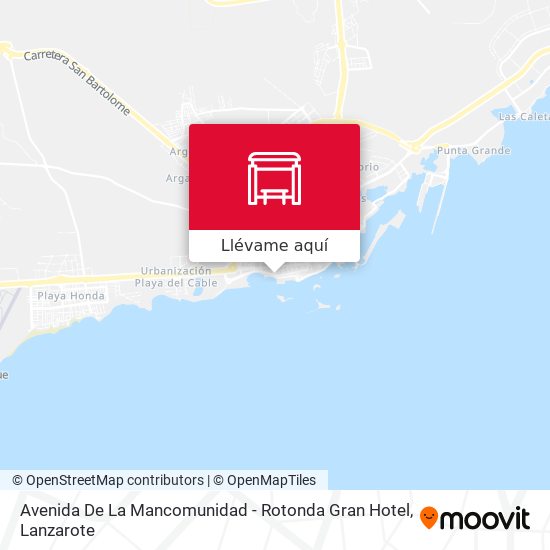 Mapa Avenida De La Mancomunidad - Rotonda Gran Hotel