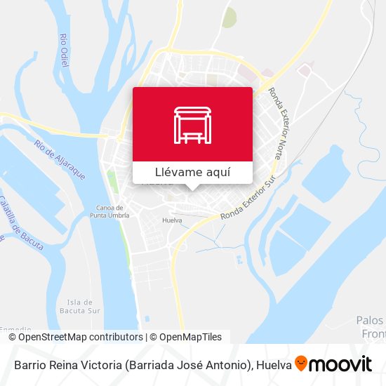 Mapa Barrio Reina Victoria (Barriada José Antonio)