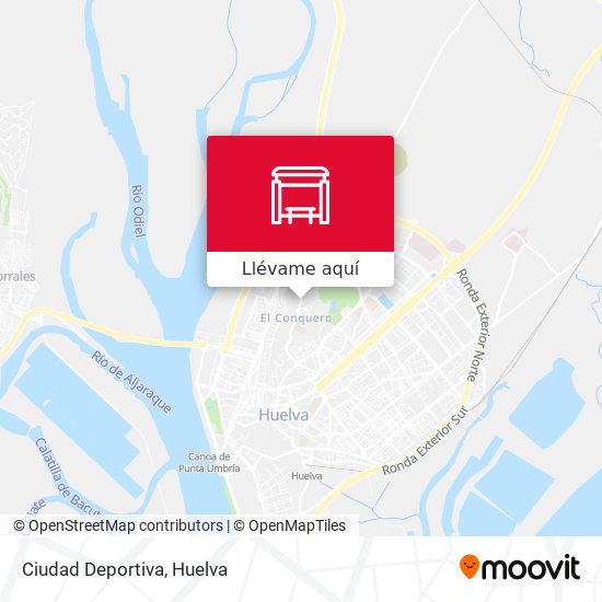 Mapa Ciudad Deportiva