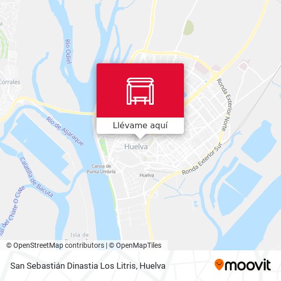 Mapa San Sebastián Dinastia Los Litris