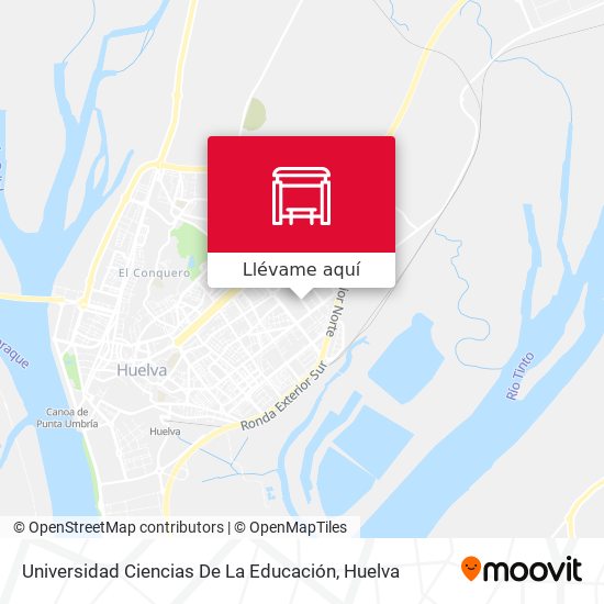 Mapa Universidad Ciencias De La Educación